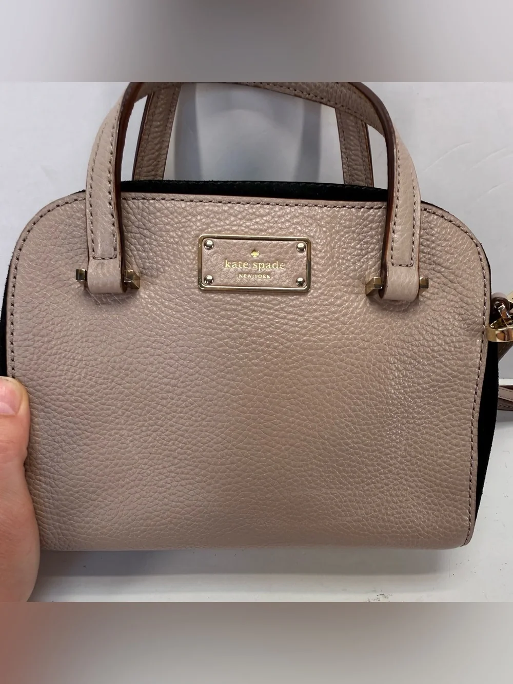kate spade structured pebble